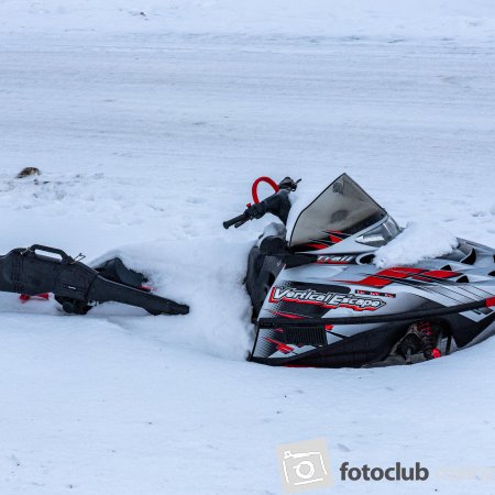 Am Straßenrand in Longyearbyen