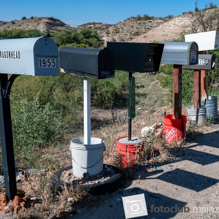 2025 Ausstellung "70 Jahre Fotoclub" - Doris Holland: "1955 Postbox"